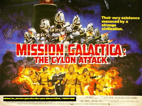 Jual Poster Film mission galactica the cylon attack british (hfrbms3w)