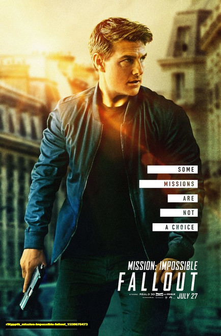 Jual Poster Film mission impossible fallout (r9typptk)
