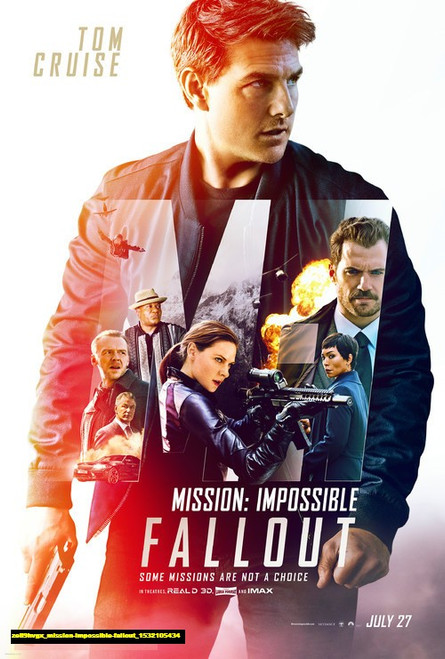 Jual Poster Film mission impossible fallout (ze89hvgx)