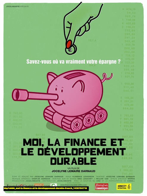 Jual Poster Film moi la finance et le developpement durable french (khp1nhbk)