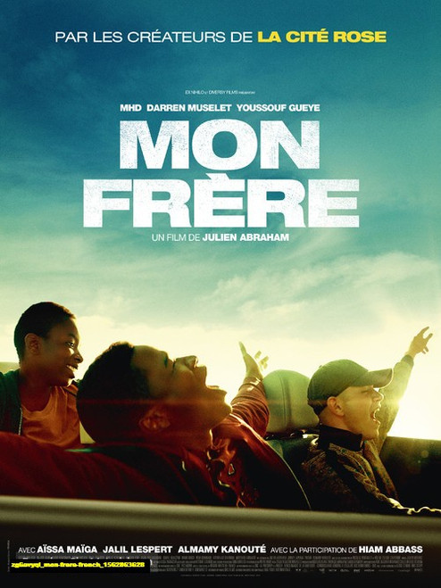 Jual Poster Film mon frere french (zg6avyqi)