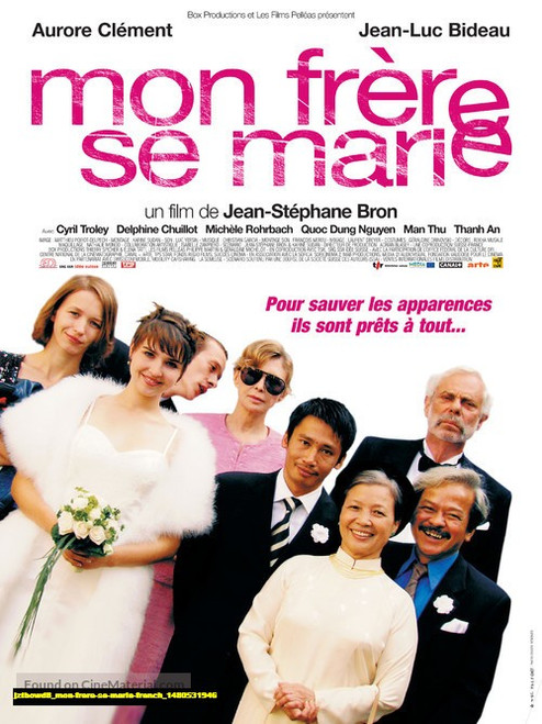 Jual Poster Film mon frere se marie french (jztbowd8)