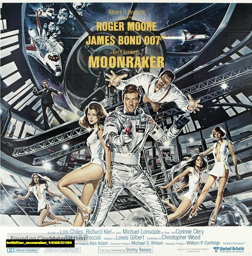 Jual Poster Film moonraker (bv0kf5nc)