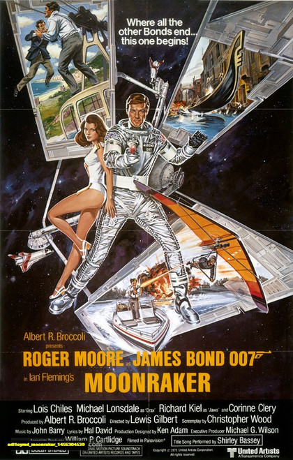 Jual Poster Film moonraker (edi1eymd)