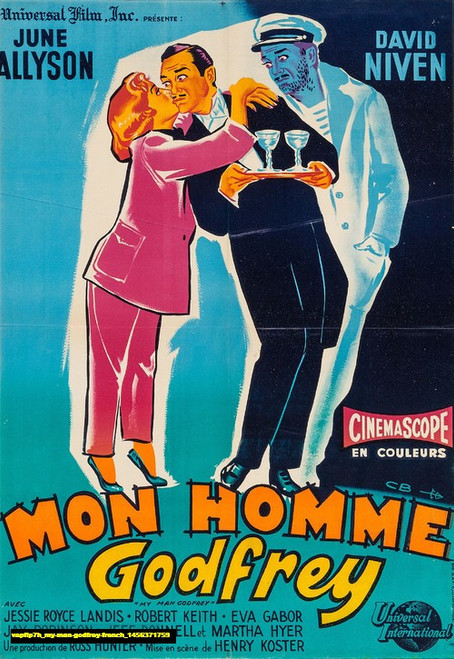 Jual Poster Film my man godfrey french (vapfip7h)