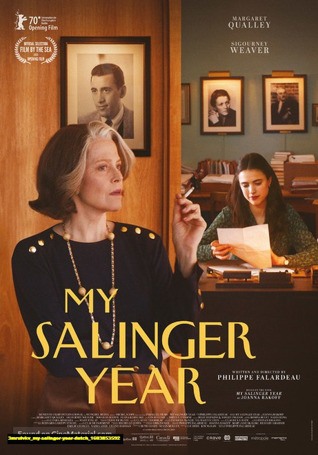 Jual Poster Film my salinger year dutch (3mruivkv)