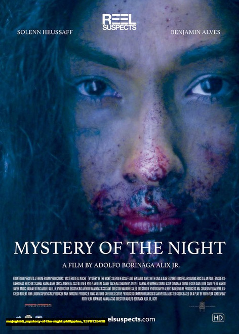 Jual Poster Film mystery of the night philippine (majuyhh6)