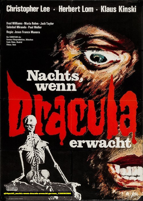 Jual Poster Film nachts wenn dracula erwacht german (q24qosh9)