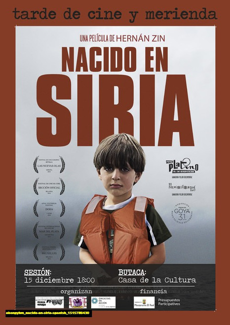 Jual Poster Film nacido en siria spanish (abonpybm)