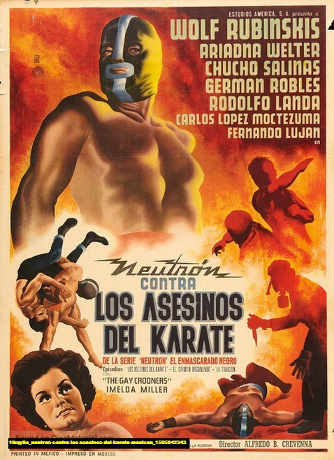 Jual Poster Film neutron contra los asesinos del karate mexican (1lkqyiie)