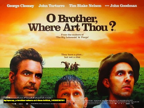 Jual Poster Film o brother where art thou british (hy3qncep)