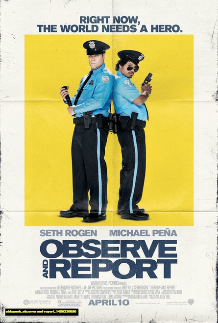 Jual Poster Film observe and report (utdxyunk)
