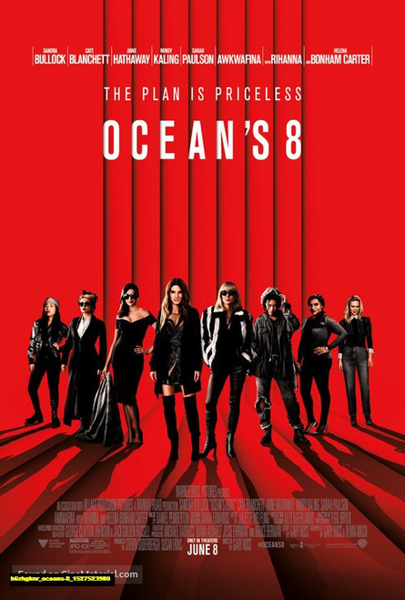 Jual Poster Film oceans 8 (b6zhgknr)