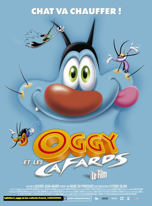 Jual Poster Film oggy et les cafards french (1glbhhc4)