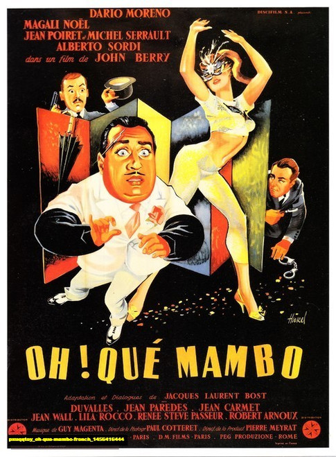 Jual Poster Film oh que mambo french (pxuqqtay)