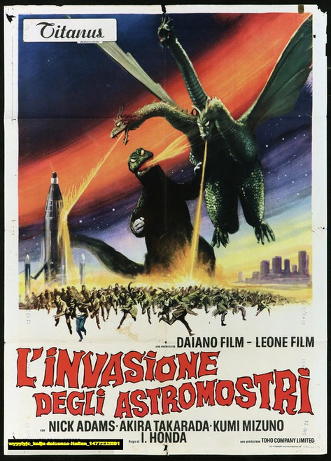 Jual Poster Film kaiju daisenso italian (wyyyiyjc)