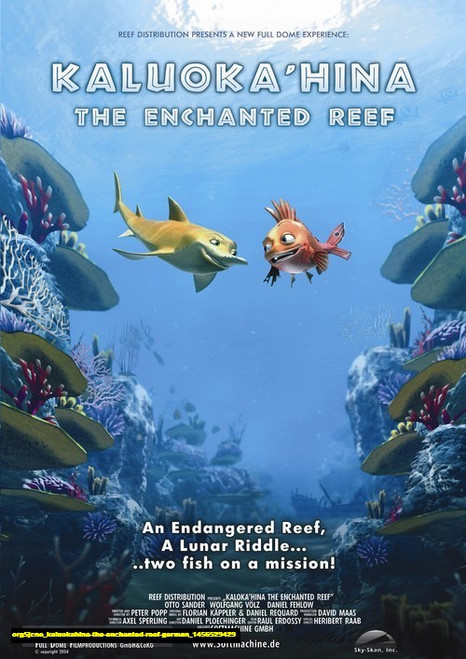Jual Poster Film kaluokahina the enchanted reef german (org5jcne)