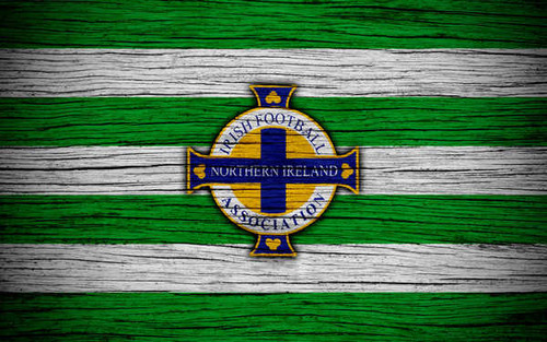 Jual Poster Emblem Logo Northern Ireland Soccer Soccer Northern Ireland National Football Team APC005