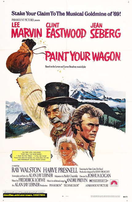 Jual Poster Film paint your wagon (shms88gn)