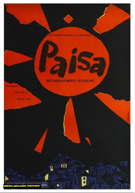 Jual Poster Film paisa polish (qdidvh4z)