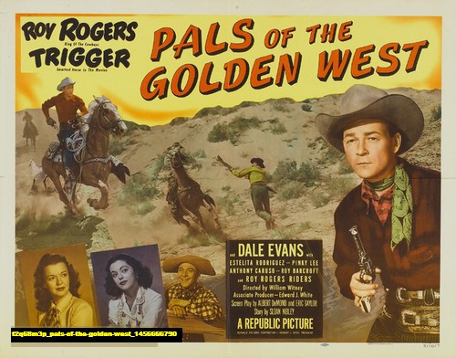 Jual Poster Film pals of the golden west (t2q68m3p)