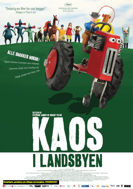 Jual Poster Film panique au village norwegian (8oay5g4o)