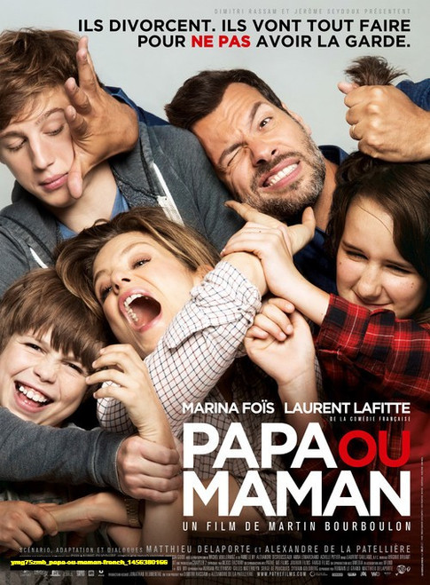 Jual Poster Film papa ou maman french (ymg75zmb)