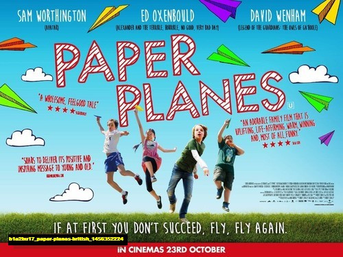 Jual Poster Film paper planes british (b1a2bu17)