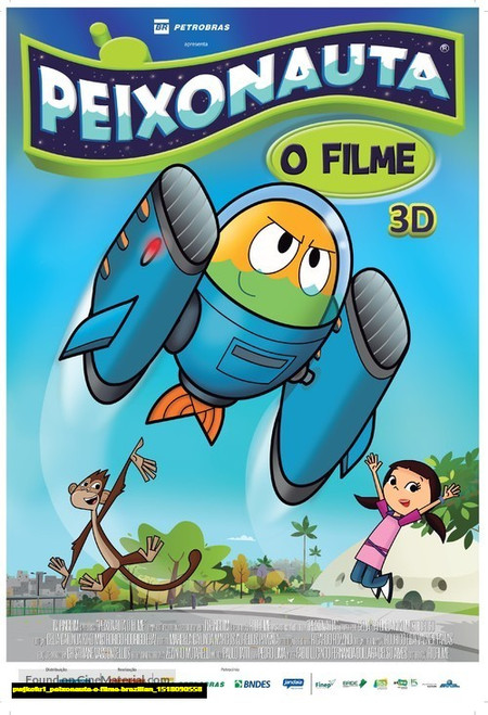 Jual Poster Film peixonauta o filme brazilian (pwjkofu1)