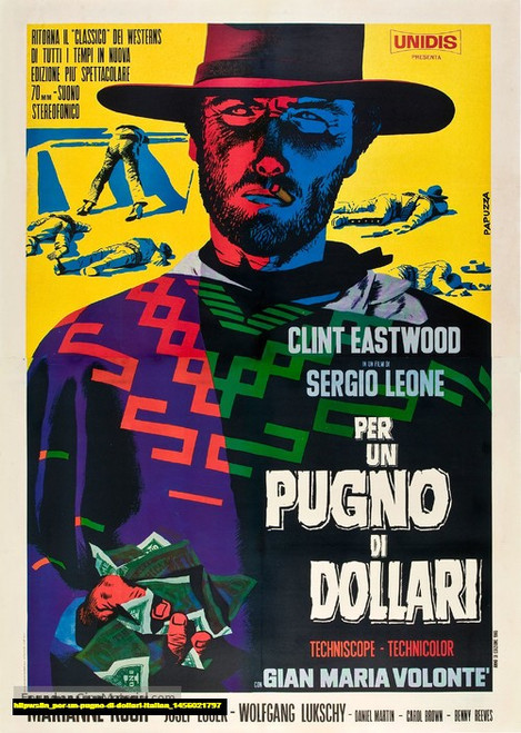 Jual Poster Film per un pugno di dollari italian (hilpws8n)