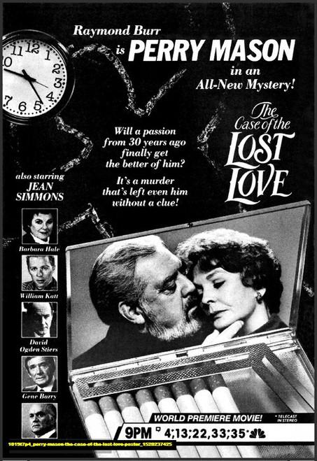 Jual Poster Film perry mason the case of the lost love poster (1019t7p4)