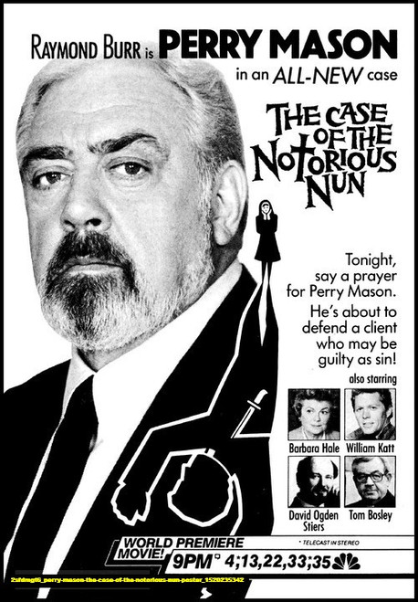 Jual Poster Film perry mason the case of the notorious nun poster (2sfdmgt6)
