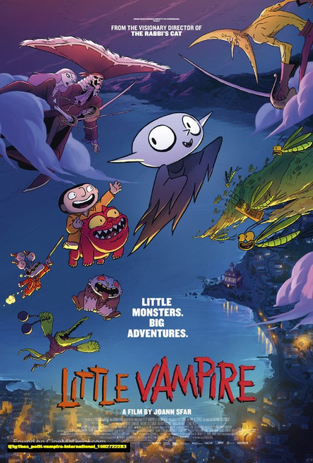 Jual Poster Film petit vampire international (tj9g1bas)