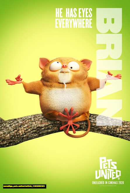 Jual Poster Film pets united british (wurq8lga) Jual Poster Film pets united british (wurq8lga)