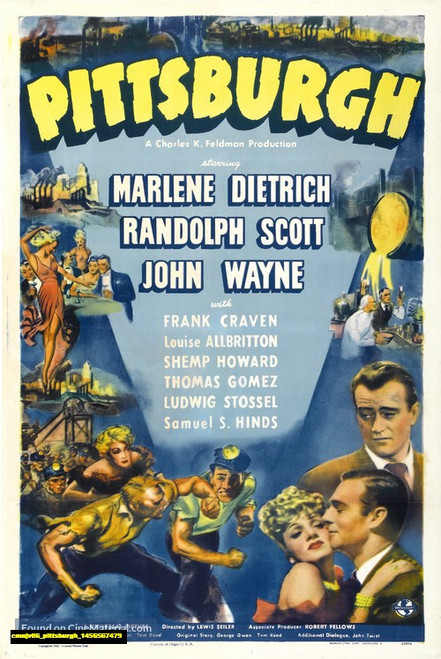 Jual Poster Film pittsburgh (cmujvli6)