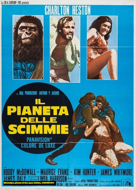 Jual Poster Film planet of the apes italian (dh5awfpd) Jual Poster Film planet of the apes italian (dh5awfpd)