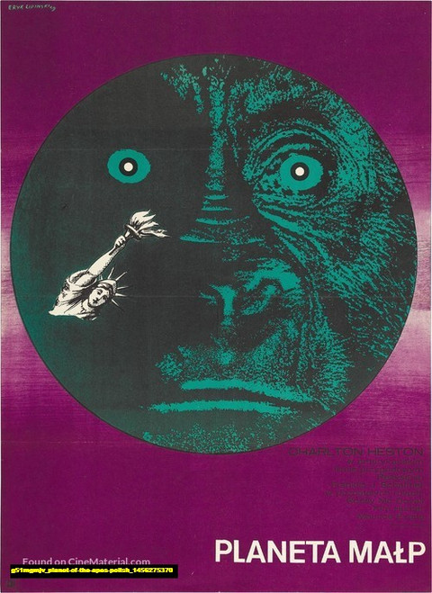 Jual Poster Film planet of the apes polish (g51mgmjv)