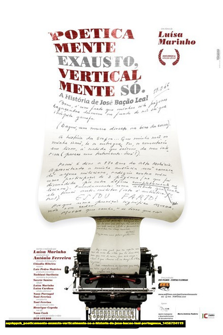 Jual Poster Film poeticamente exausto verticalmente so a historia de jose bacao leal portuguese (aqshppzb)