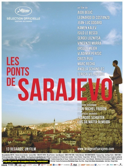 Jual Poster Film ponts de sarajevo french (d1grd2rj)