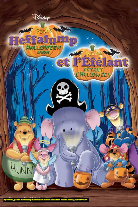 Jual Poster Film poohs heffalump halloween movie canadian movie cover (2q197ihv)