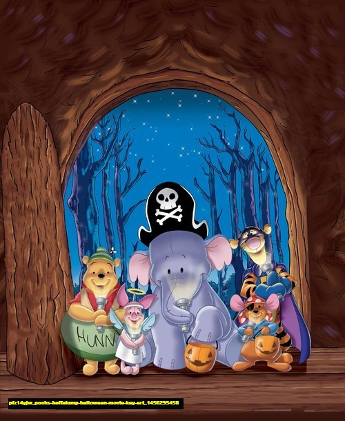 Jual Poster Film poohs heffalump halloween movie key art (pfz14yjw)