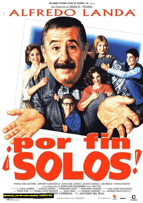 Jual Poster Film por fin solos spanish (gpruwcy1)