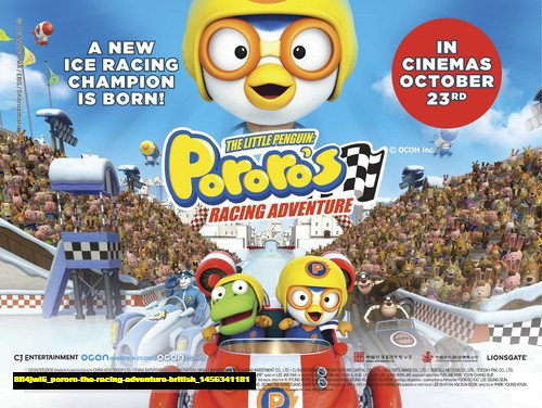 Jual Poster Film pororo the racing adventure british (8fl4jwl6)