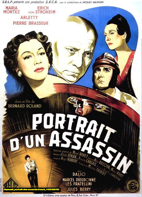 Jual Poster Film portrait dun assassin french (5iqoazp0)