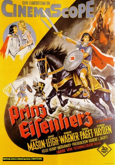 Jual Poster Film prince valiant german (ibjv9zq0)
