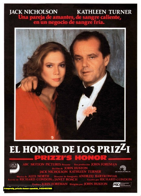 Jual Poster Film prizzis honor spanish (1rmqvwig)