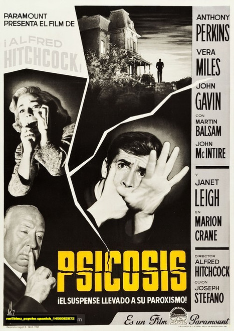 Jual Poster Film psycho spanish (rur5bimz)