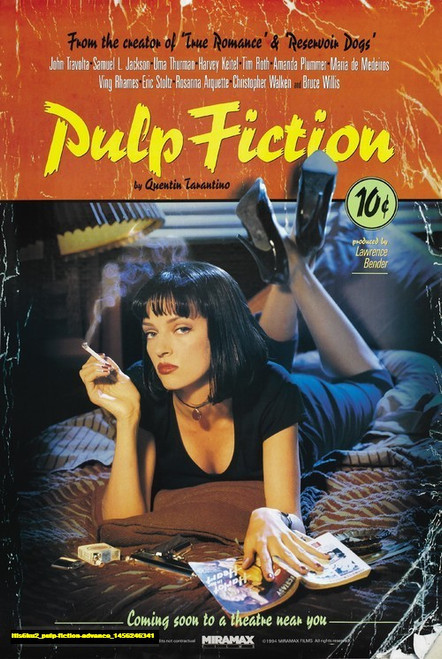 Jual Poster Film pulp fiction advance (itis6ku2)