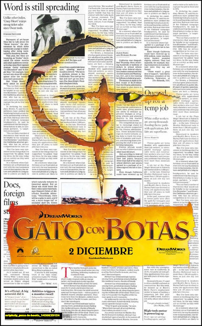 Jual Poster Film puss in boots (nrlphziy) Jual Poster Film puss in boots (nrlphziy)