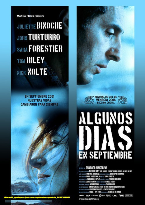 Jual Poster Film quelques jours en septembre spanish (hhhrxslb)